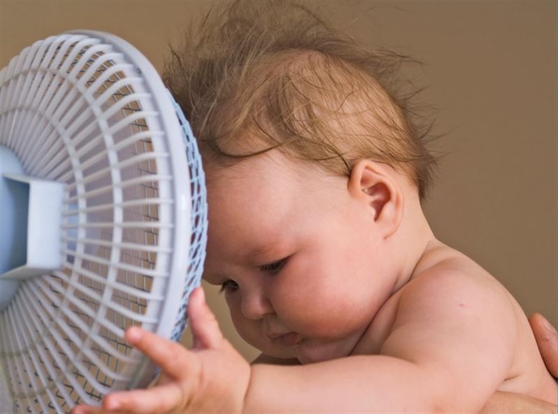 Sarpullido por calor en bebés