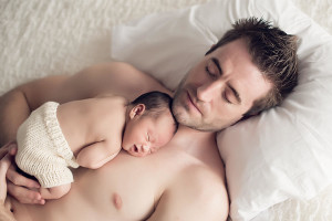 Más allá de la lactancia materna. Vínculo papá – bebé